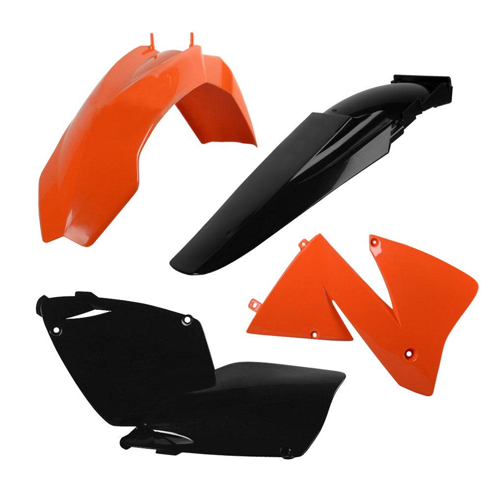 Polisport Enduro Standard Box Kit For KTM EXC 380 OEM Color 2001-2002